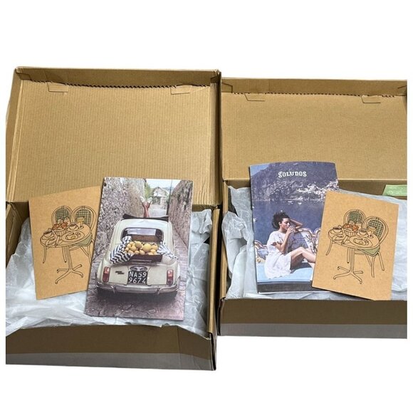 Soludos Madrid White Leather Braided Strappy Sandals Size 7 NIB - Picture 11 of 12